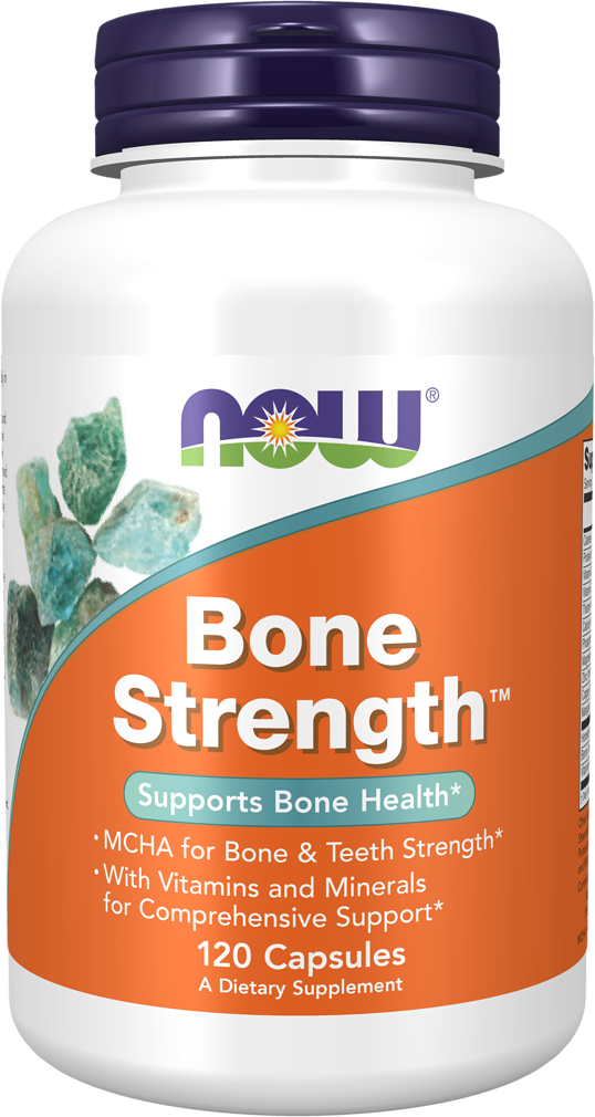 БАД Now Foods BONE STRENGTH 120 капсул поддержка здоровья костей