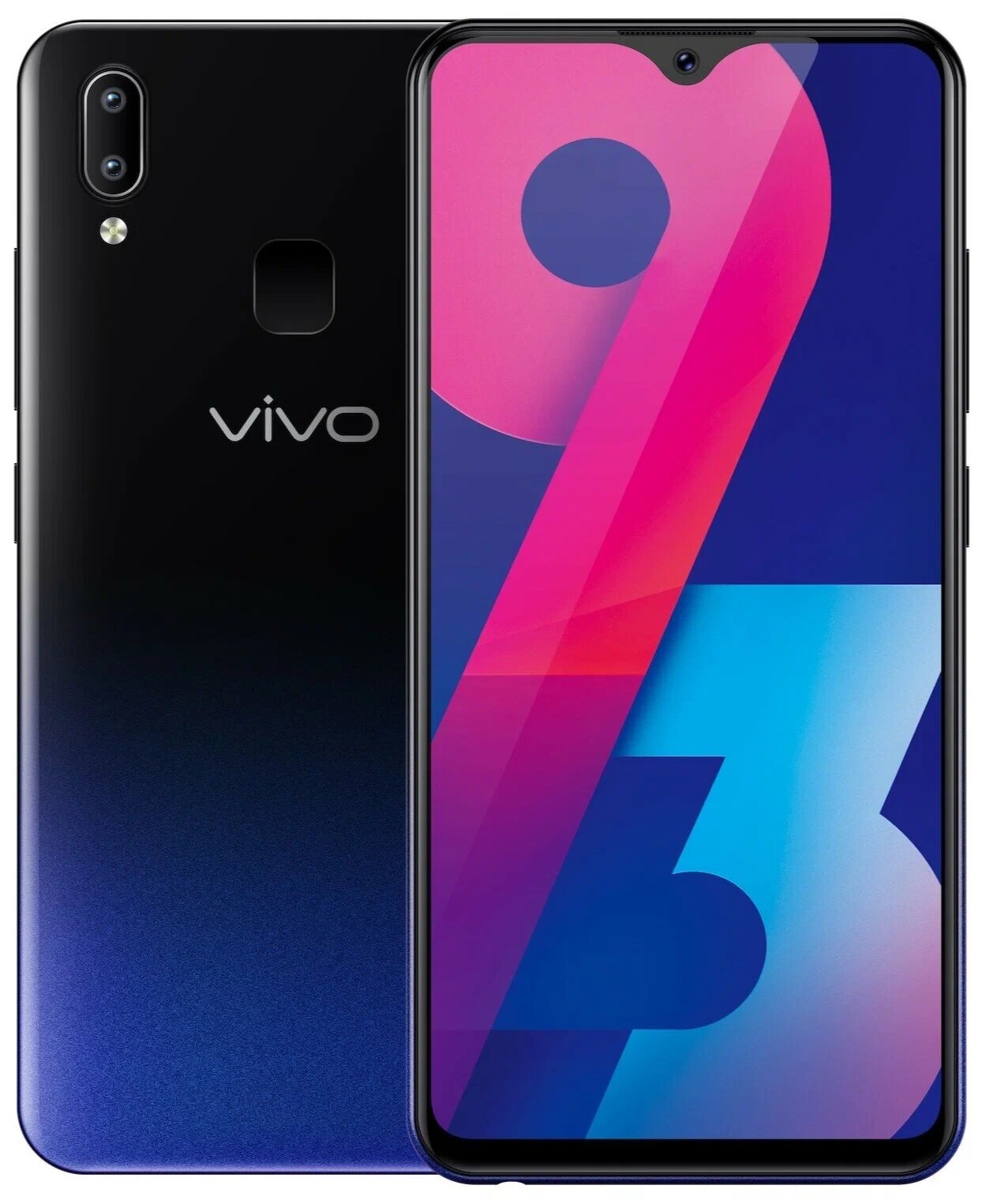 Смартфон VIVO Y93, 6/128, Android 8.1, IPS, GPS, Bluetooth, Wi-Fi, Синий(blue) — фото 1