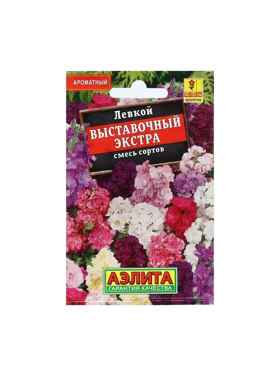 8 упак Семена Цветов Левкой 
