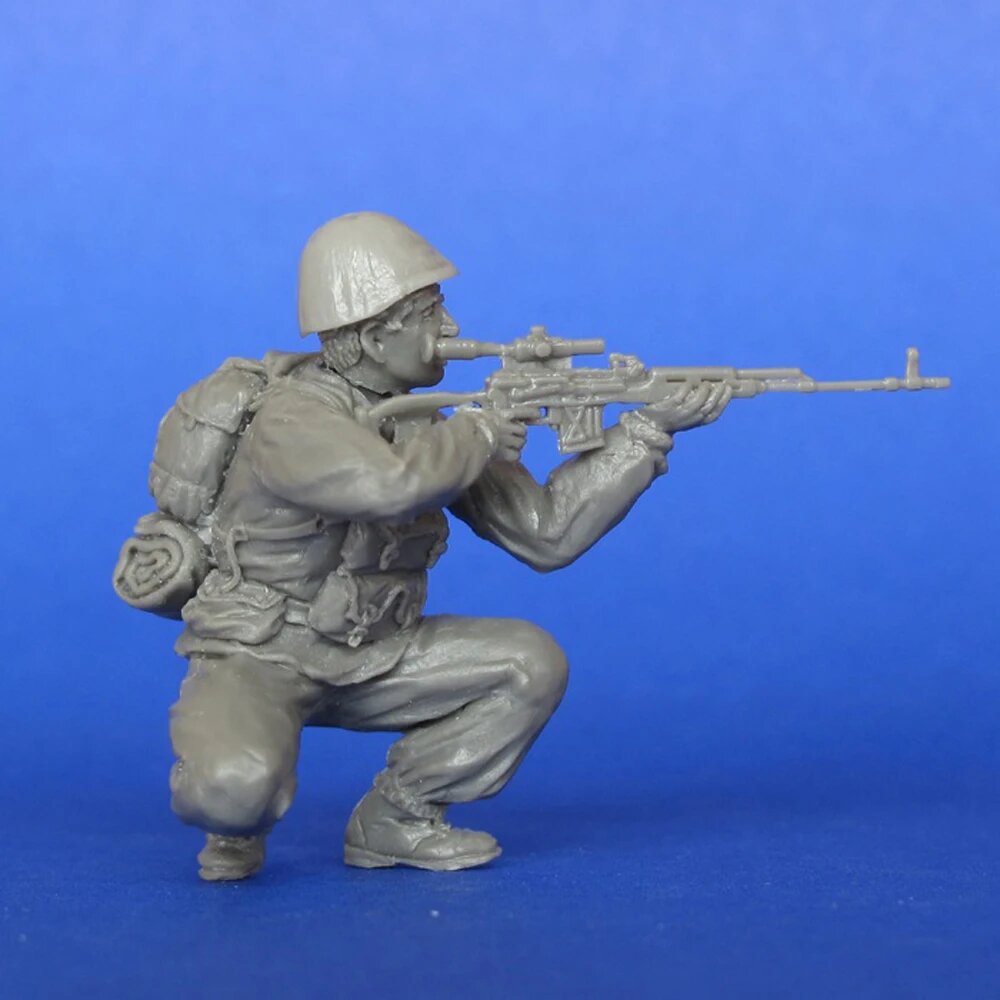 Набор для сборки модели солдата Второй мировой войны MEEKLION MODEL 1/35, GRAY, Унисекс