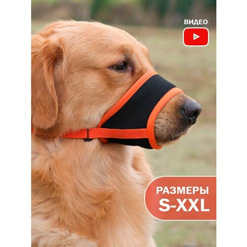 Намордник для собак дышащий регулируемый