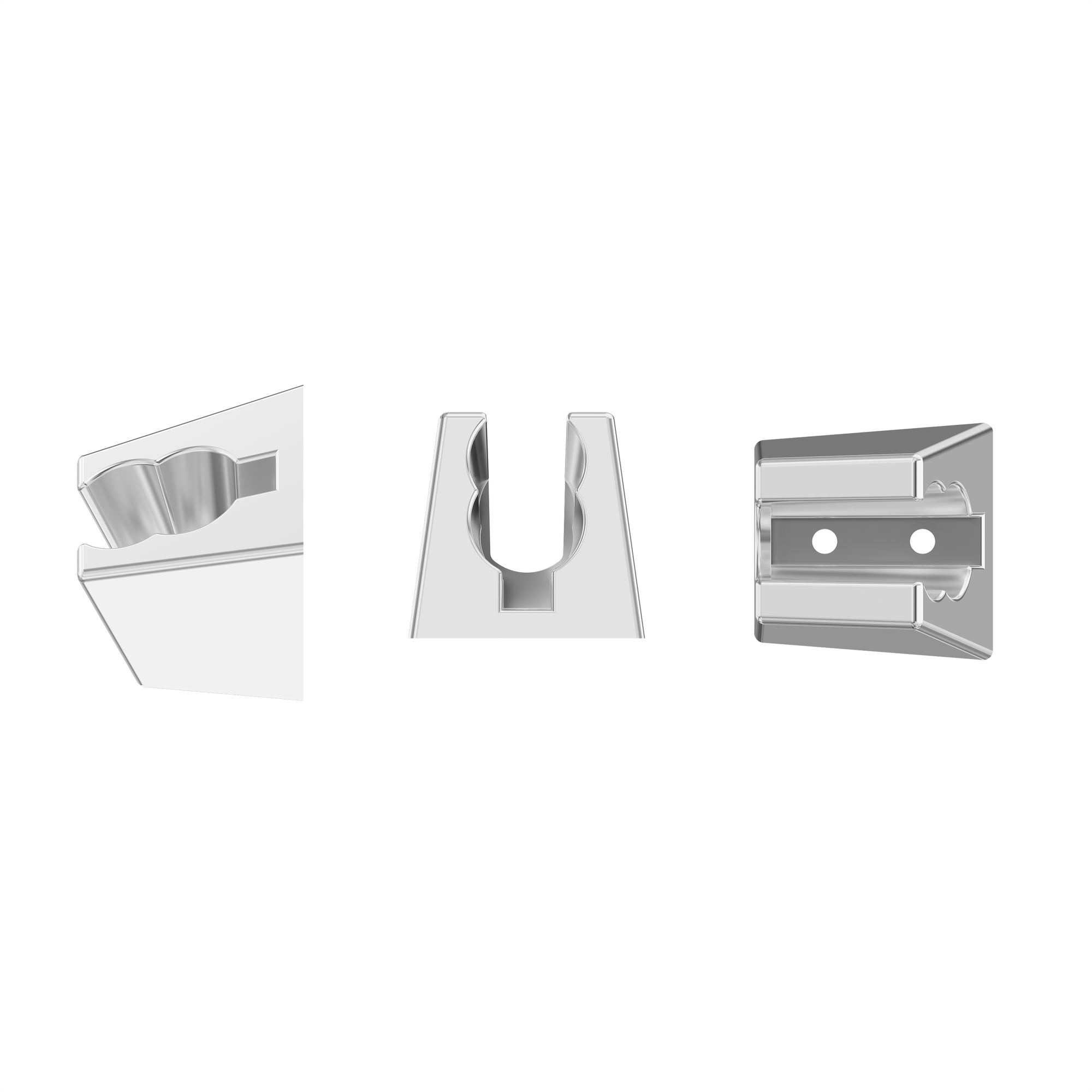 Держатель для лейки Homsly, хром, коллекция Basic, 2H-009-CSSH-BSC — фото 1