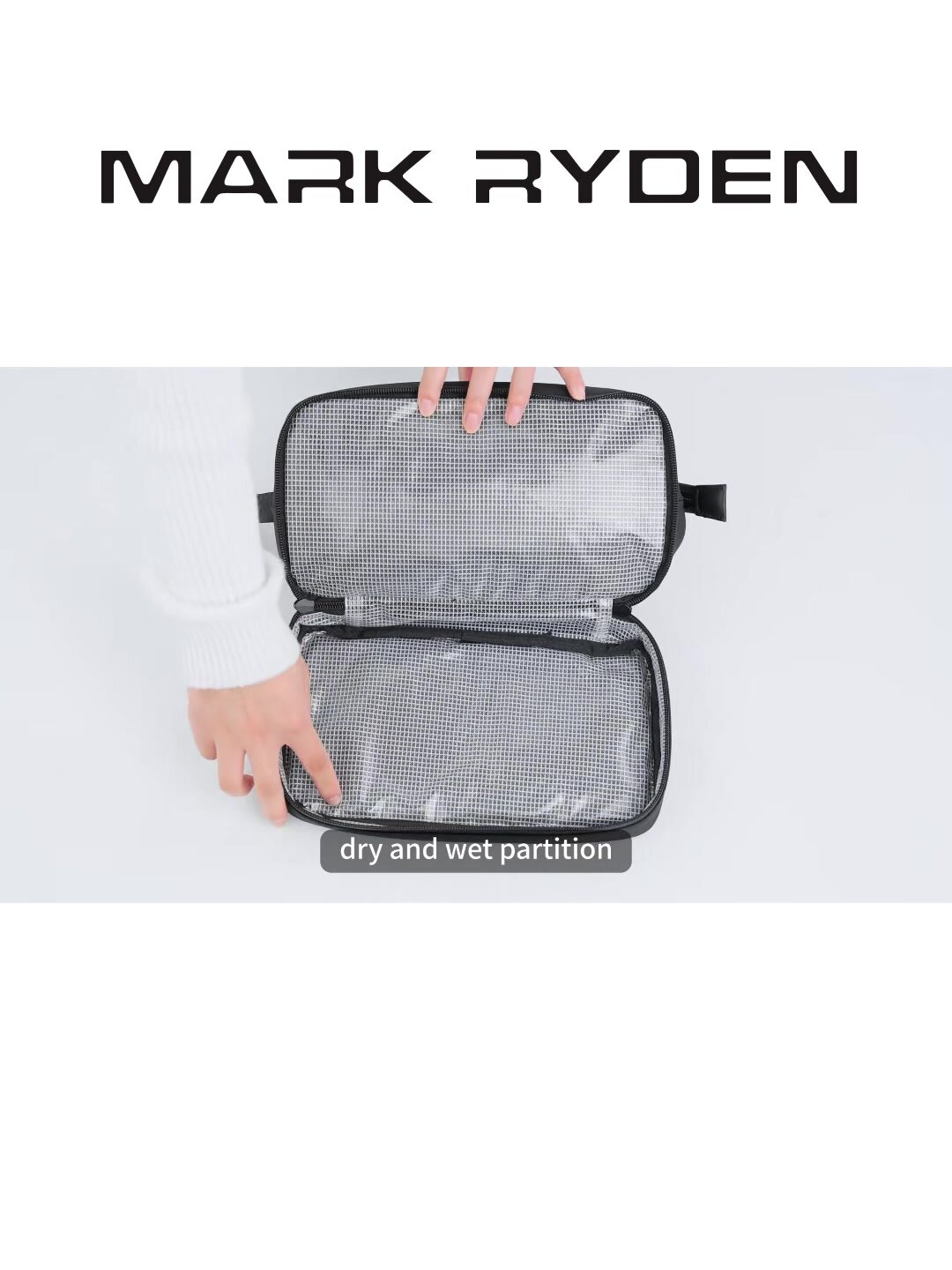 Дорожный органайзер Mark Ryden, ширина: 14 см., высота: 12 см., длина: 25 см., , черный — фото 1