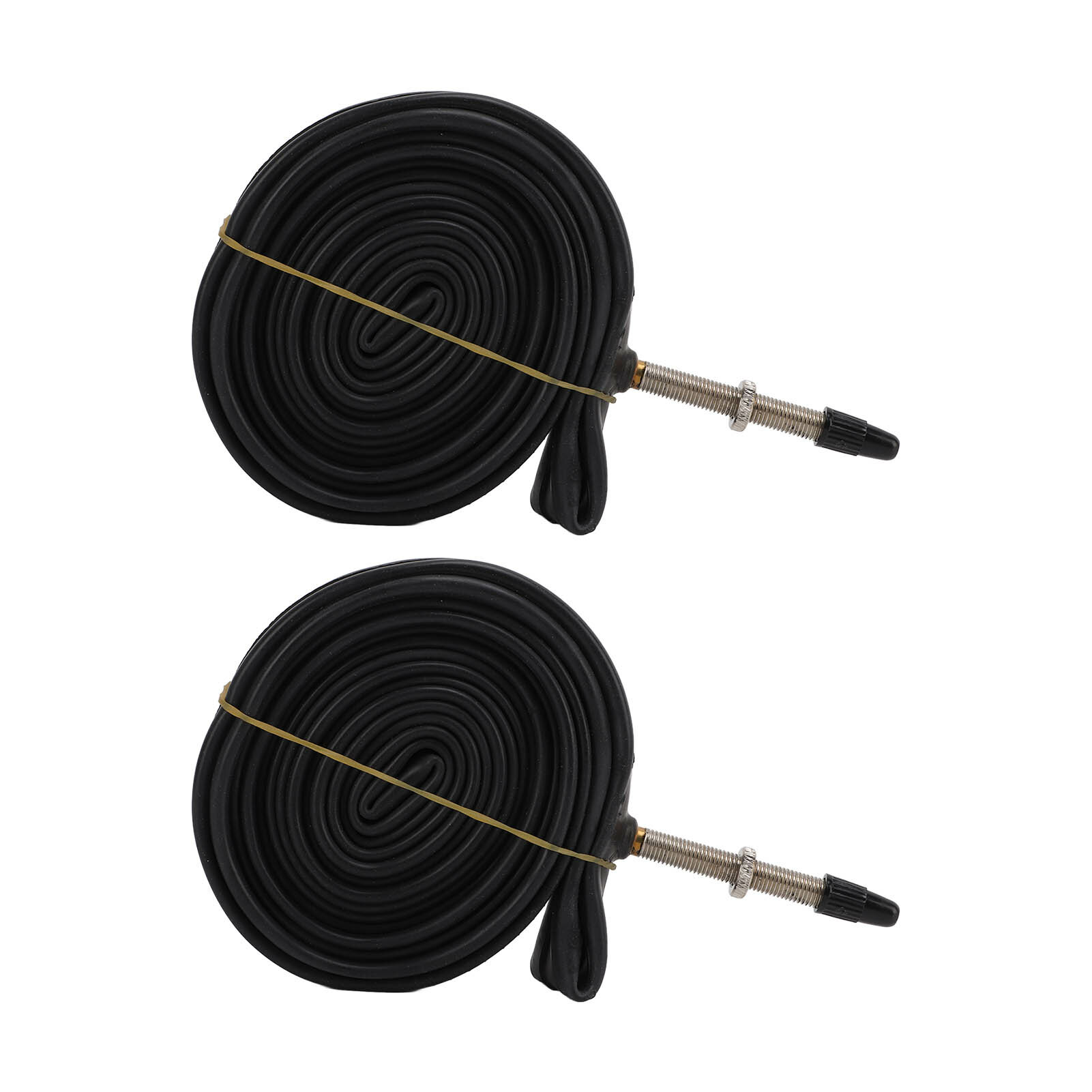 2 Pack Велокамера 700x23C с клапаном Presta 60 мм и 2 шиномонтажными лопатками