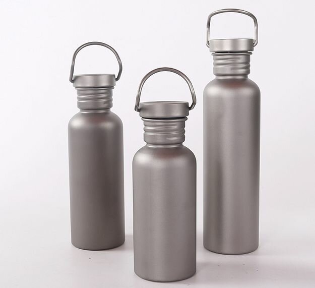 Бутылка для воды титановая (WolfTrail), 500 мл