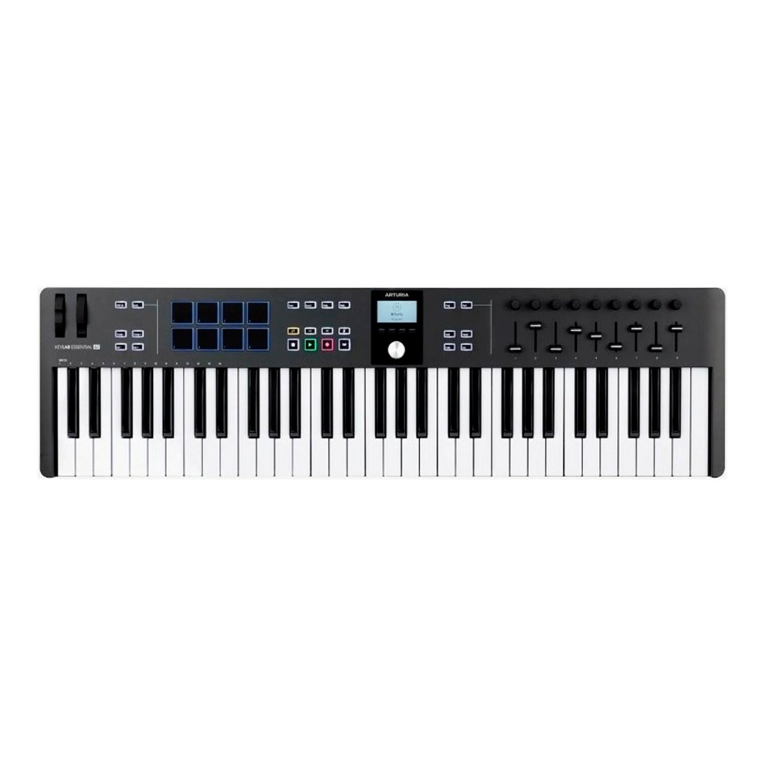 Arturia KeyLab Essential 61 MK3 Black USB MIDI клавиатура, цвет черный