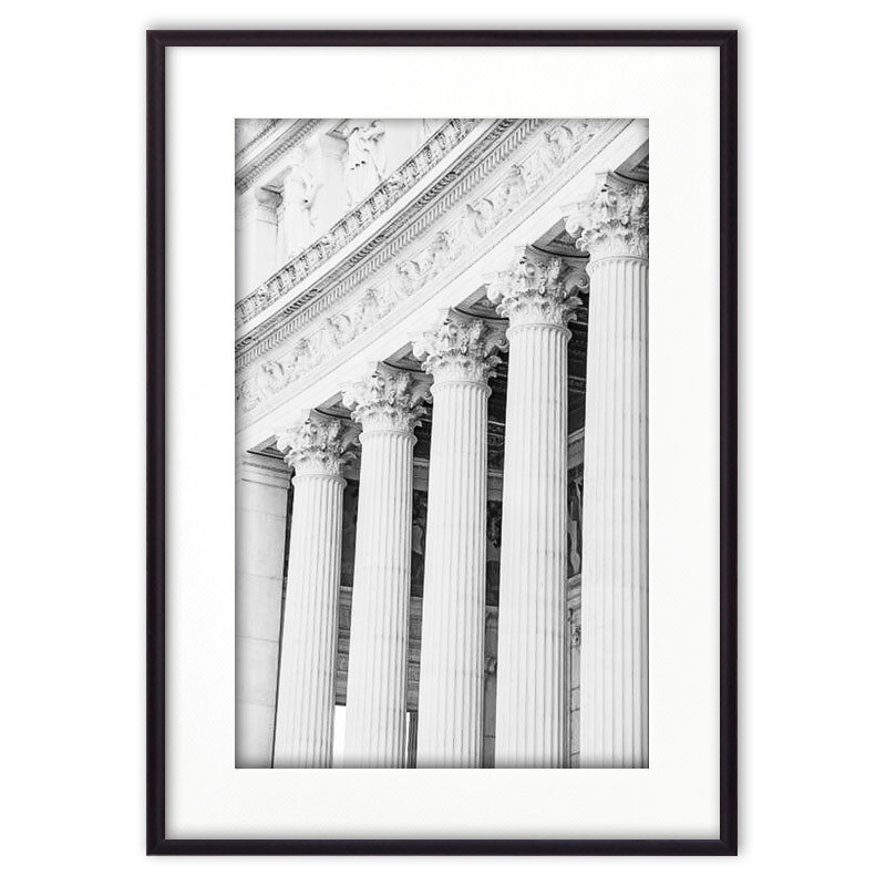 Постер в рамке Колонны 1, 40х60 см