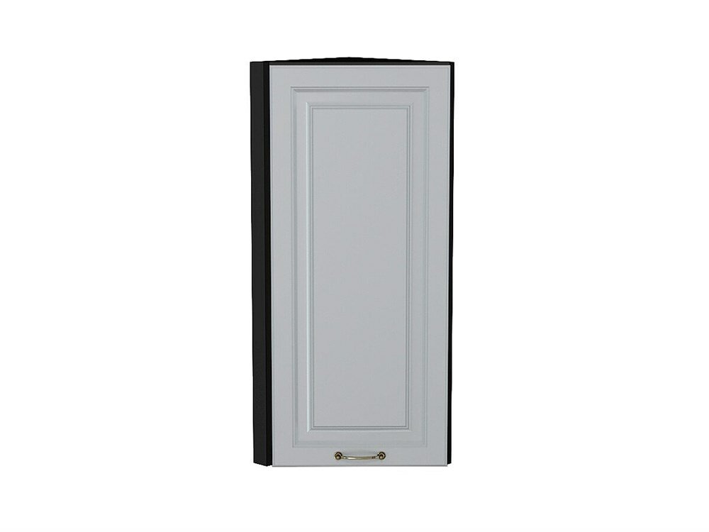 VVT Шкаф верхний торцевой Ницца Graphite, Графит, 920 В*Ш*Г 920*300*304, фасад МДФ Графит, корпус Graphite Графит
