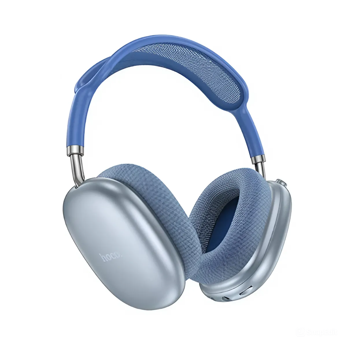 Беспроводные наушники Hoco W55, накладные, Bluetooth 5.4, голубые