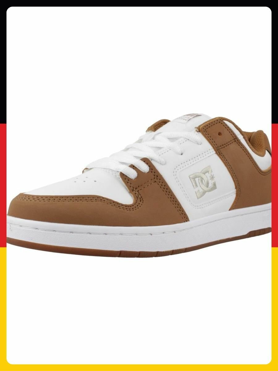 Кеды DC Shoes, размер EU46, коричневый