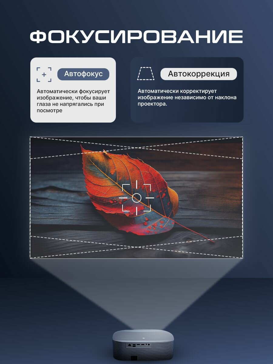 Проектор Everycom HQ11W, 1920 x 1080, HDMI, Bluetooth, Wi-Fi, HRD+MEMC — фото 1