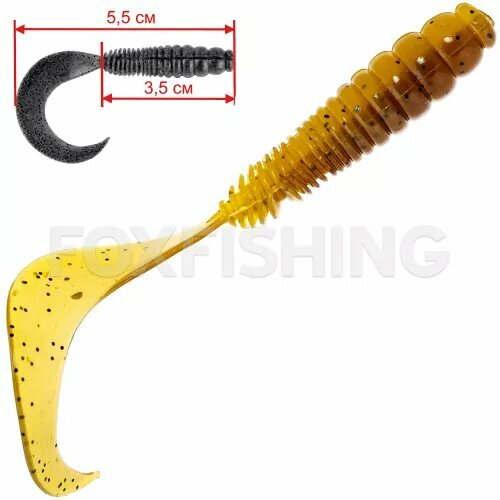 Силиконовая приманка Pontoon 21 Homunculures Pillo 2.25 №423 5.6см. 7шт.