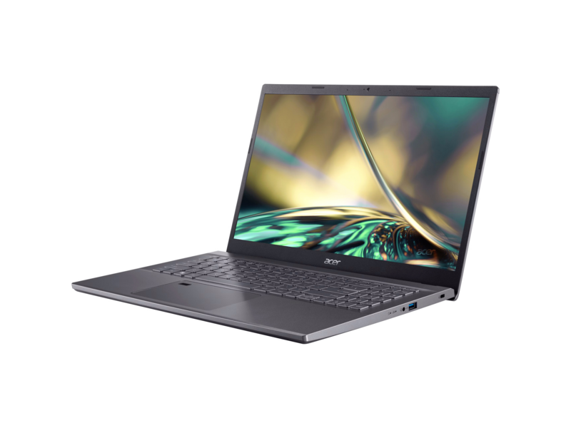 Ноутбук ноутбук/ Aspire 5 A515-57-771A 15.6"(1920x1080 (матовый) IPS)/Intel Core i7 12650H(2.3Ghz)/16384Mb/256PCISSDGb/noDVD/Int: UMA/Cam/BT/WiFi/50WHr/war 1y/1.76kg/Grey/noOS — фото 1