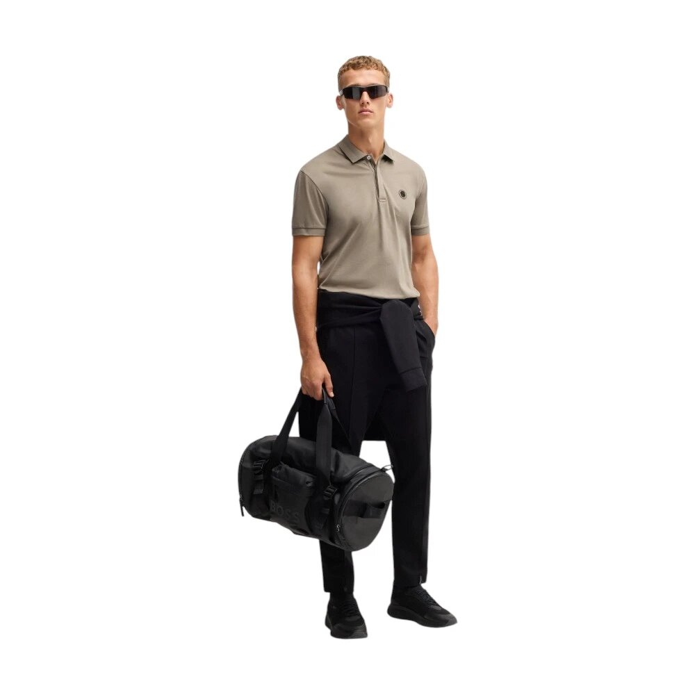 Поло BOSS, размер M, бежевый — фото 1