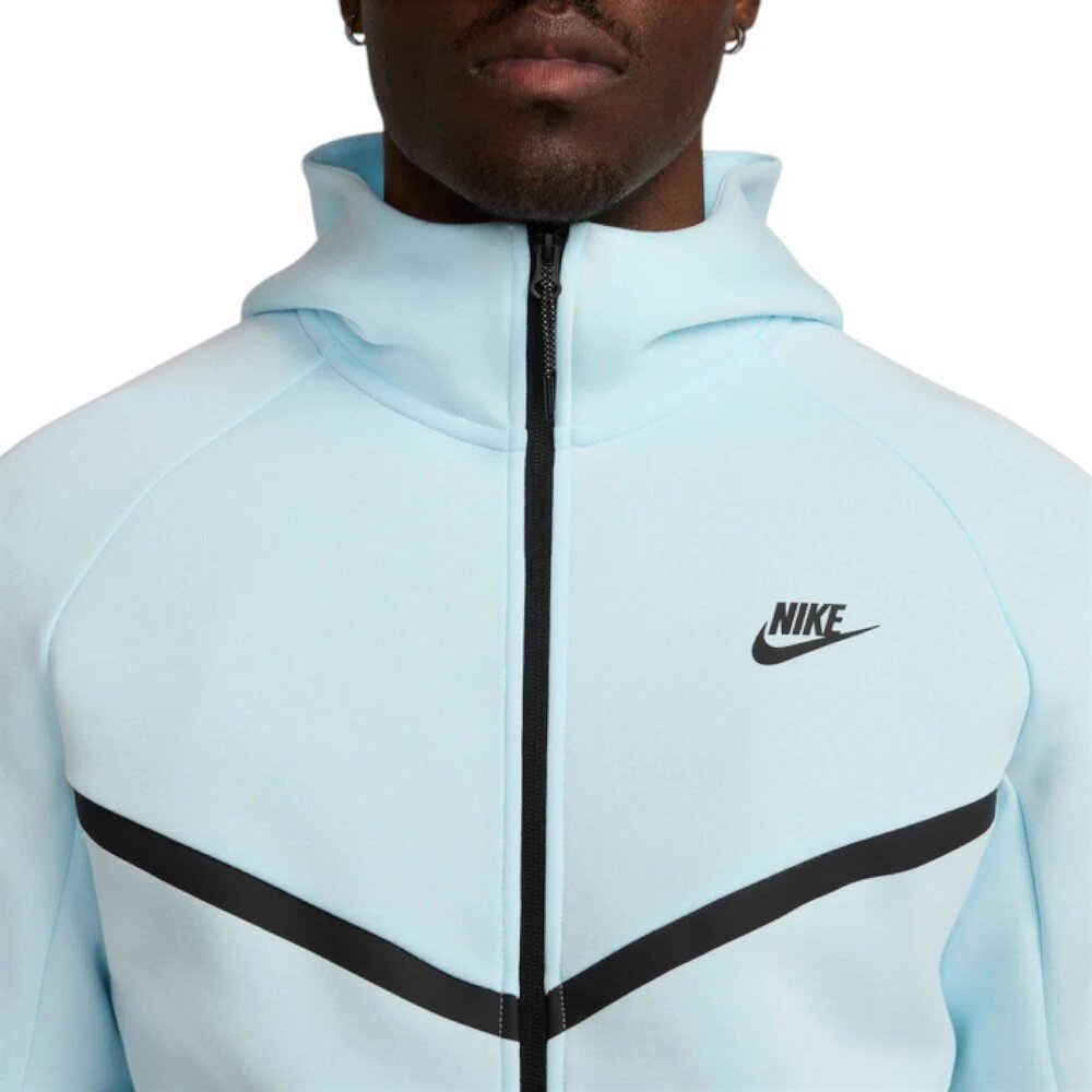 Толстовка NIKE, размер 2XL INT, , голубой — фото 1