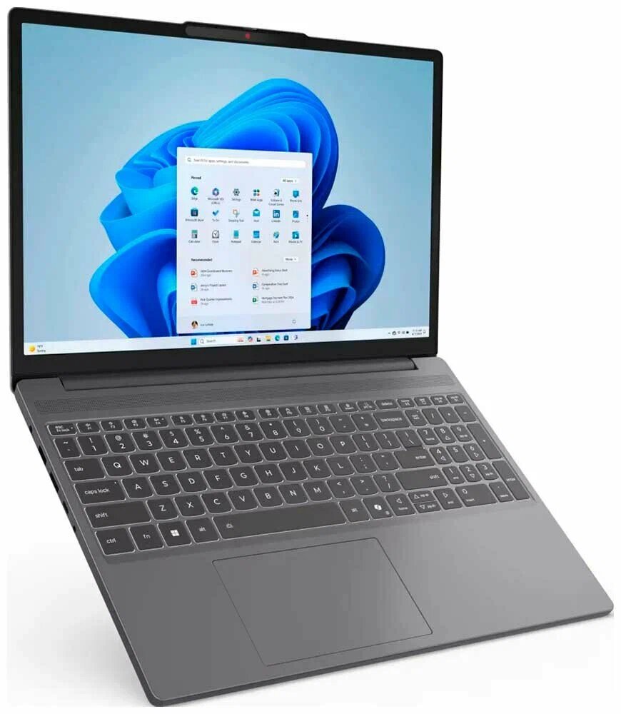 Ноутбук Lenovo IdeaPad Slim 3 15IRH10 15.3"/Intel Core i5-13420H/16Гб/SSD 512Гб/Intel UHD Graphics, Windows 11 PRO, MS Office 2021, русская клавиатура — фото 1