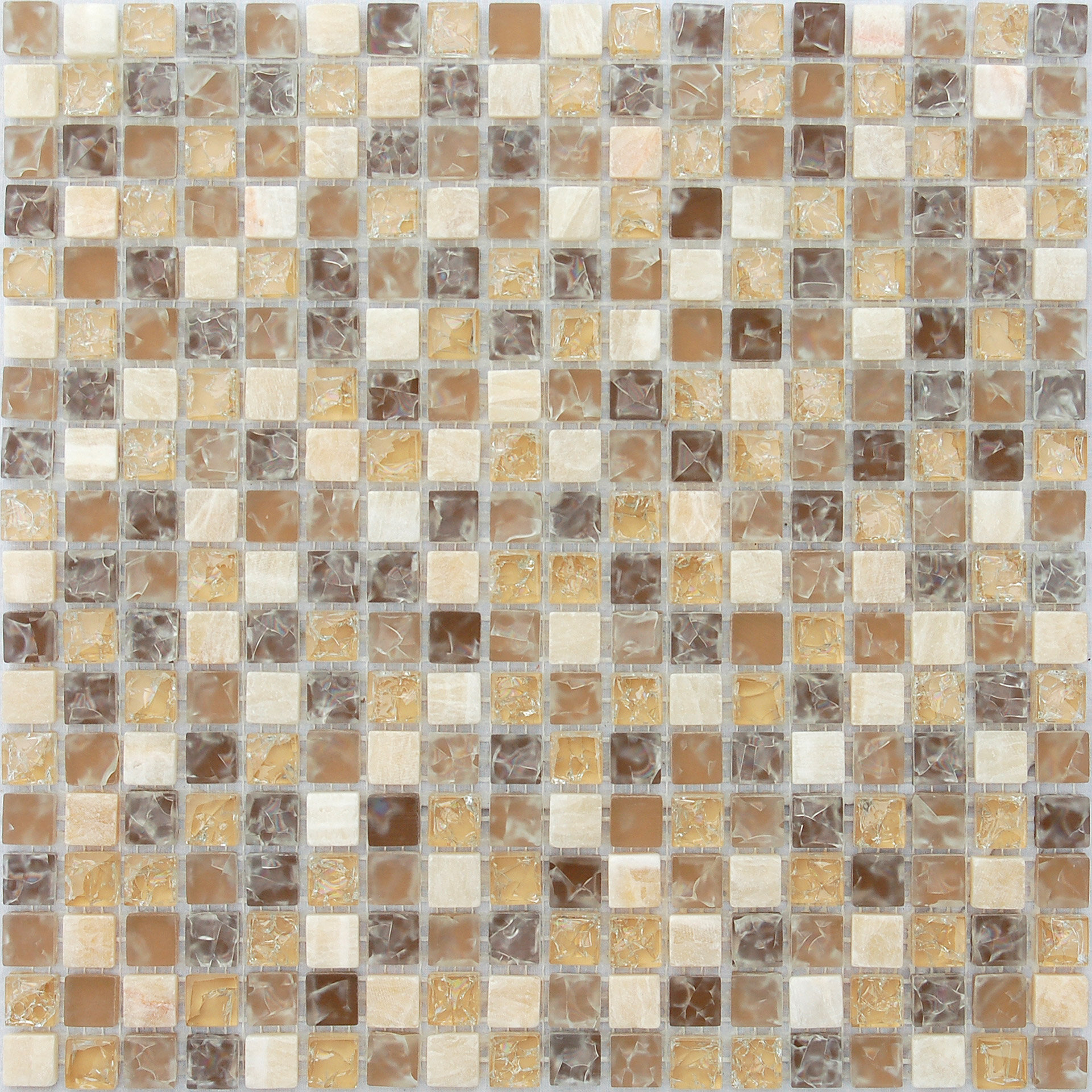 Мозаика LeeDo Caramelle: Naturelle - Amazonas 305x305х08 см (чип 15x15x8 мм)