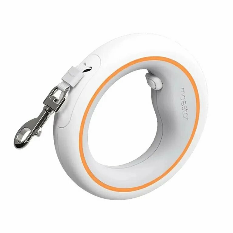 Поводок рулетка для собак Xiaomi Moestar UFO Retractable Leash 2 Air (Белый)