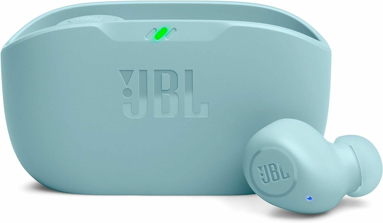 Беспроводные наушники JBL Wave Buds Mint (JBLWBUDSMIT), мятный — фото 1