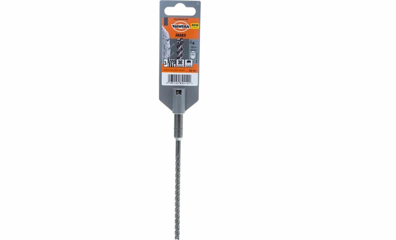 Бур SHARX (6x165/100 мм; SDS-Plus) HAWERA F00Y266465
