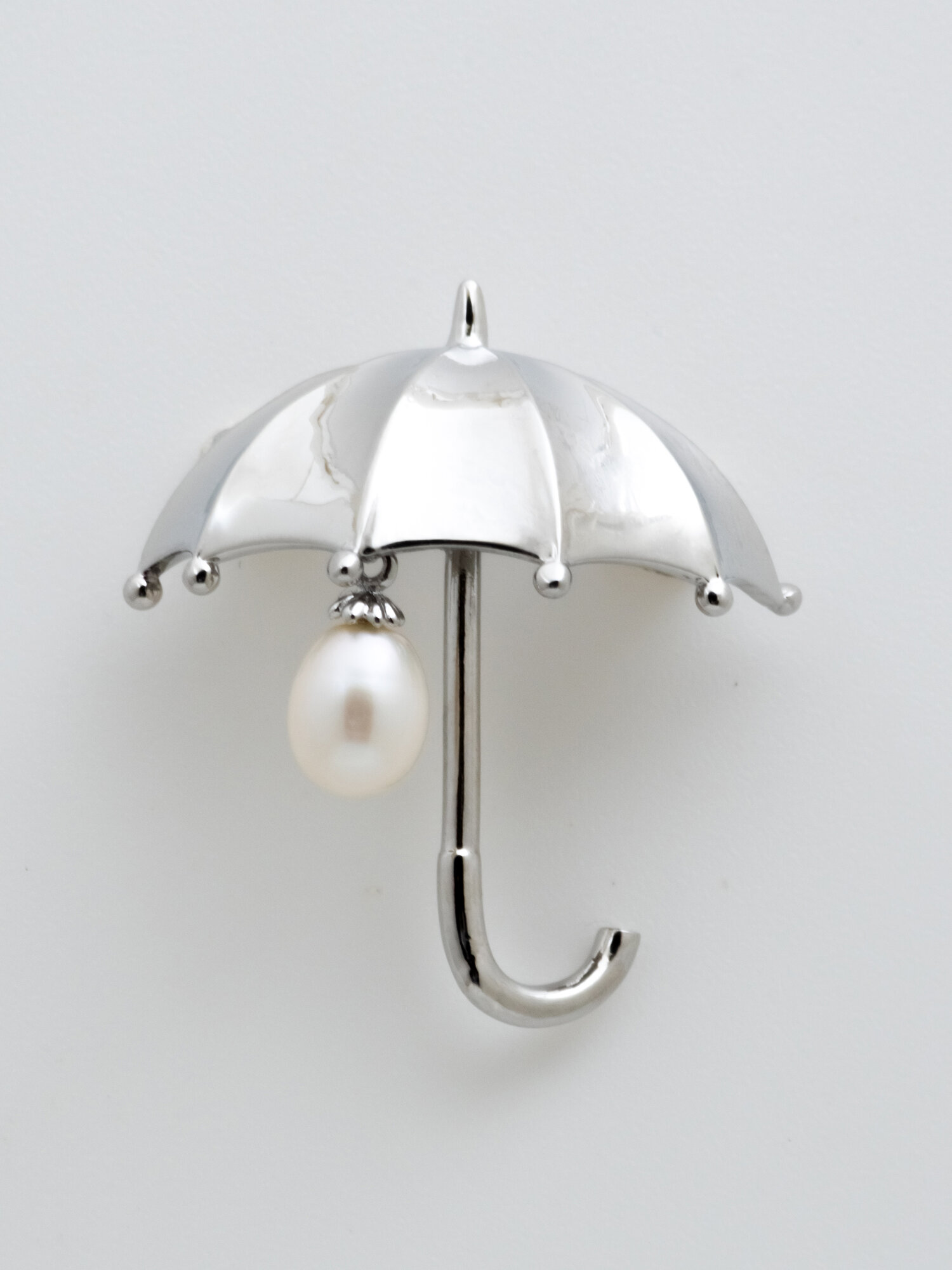 Брошь ЖемАрт, жемчуг пресноводный культивированный