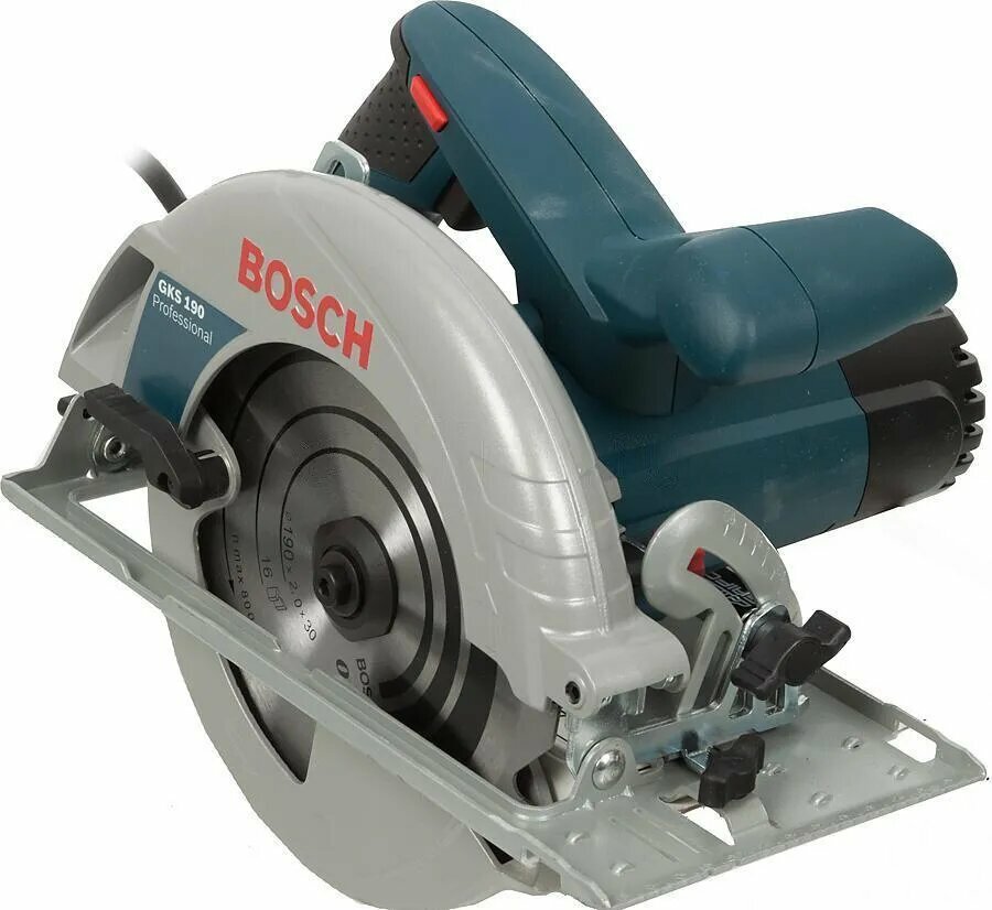 Циркулярная дисковая пила) Bosch GKS 190 Professional 1400Вт (ручная)