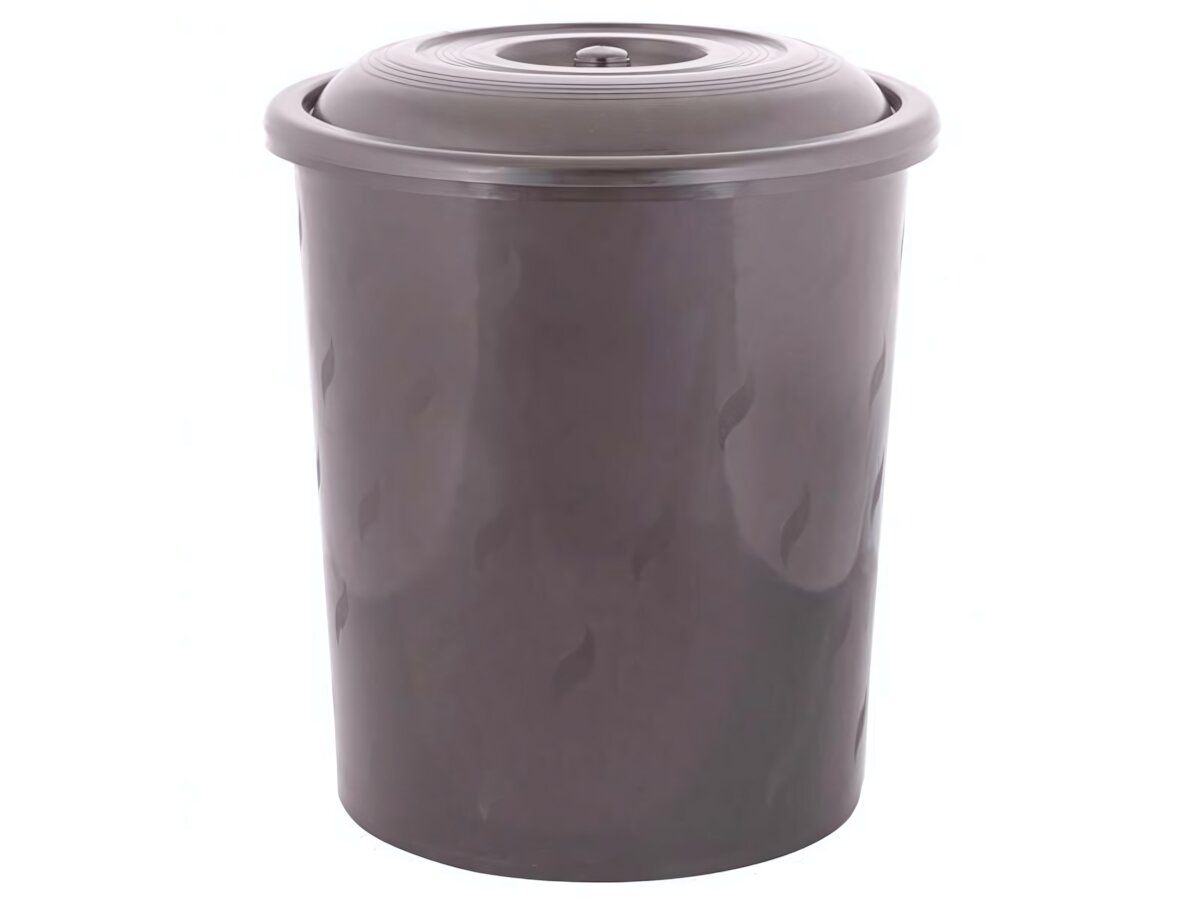 Бак для мусора 40л пластиковый, устойчивый к нагрузкам и температуре