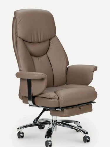 Изображение товара Norden компьютерное кресло Парламент темно-коричневая экокожа