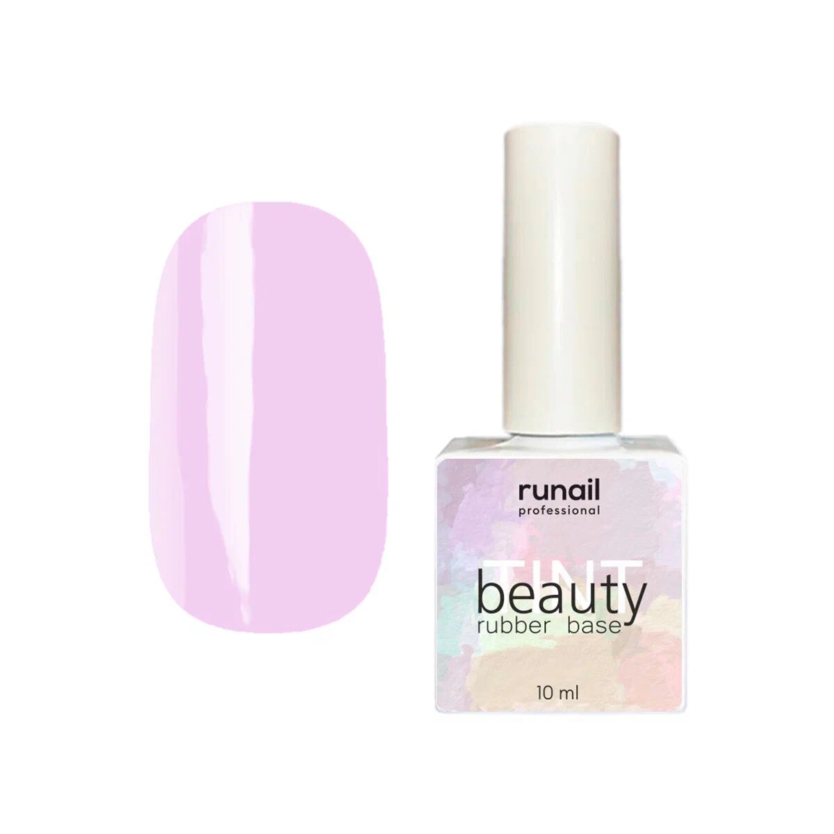 Каучуковая цветная база beautyTINT пастель, 10 мл (pastel) №6827, розовая