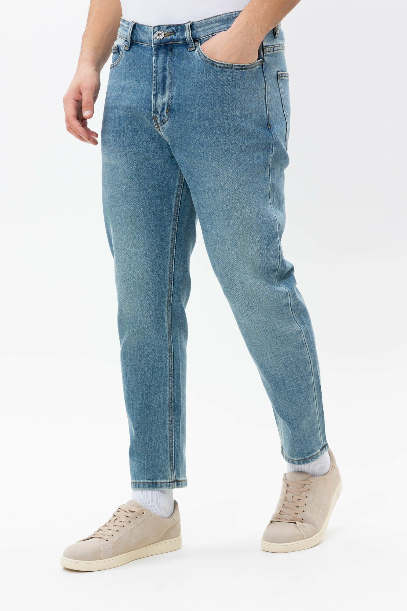 Джинсы бойфренды TERRA PRO, размер 30, blue — фото 1