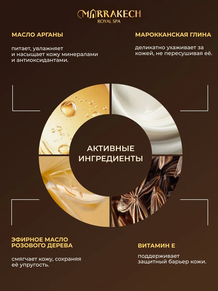 ARGAN OIL Гель для душа увлажняющий с маслами арганы и макадамии — фото 1
