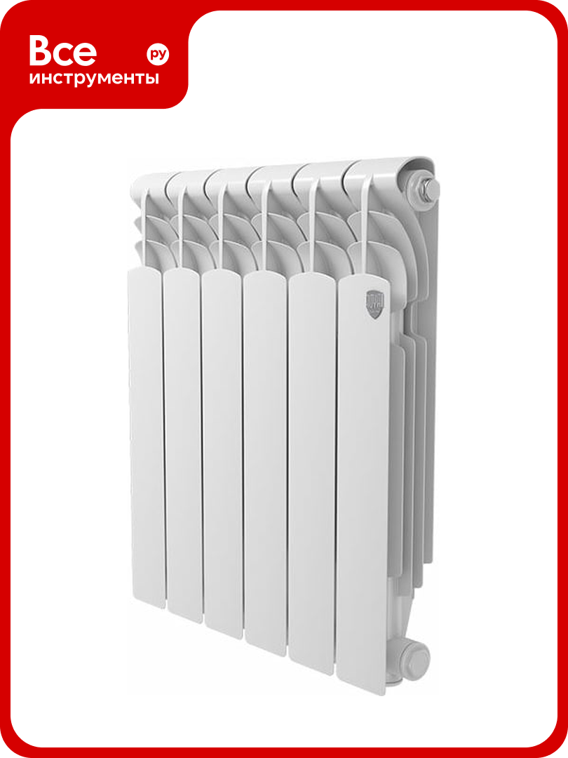 Радиатор Royal Thermo Revolution 500 2.0 - 6 секций НС-1340190