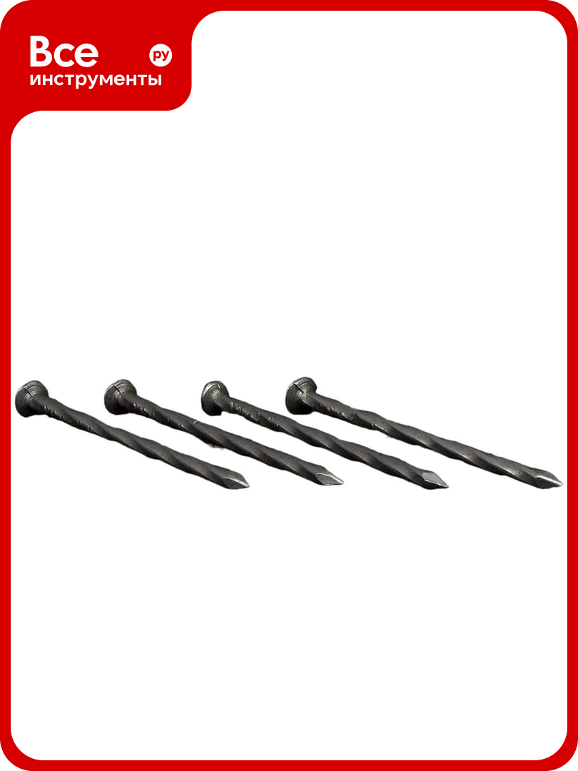 Винтовые оцинкованные гвозди BOWT 25x60 100 шт. C03710