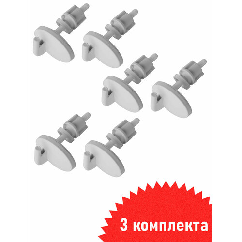 фото Крепеж для крышки унитаза кр07 е30173, ст53967 уклад