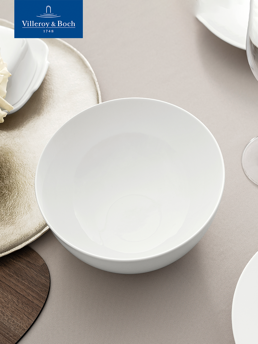 Салатник большой 23 см, 2200 мл, Royal, Villeroy & Boch, Костяной Фарфор