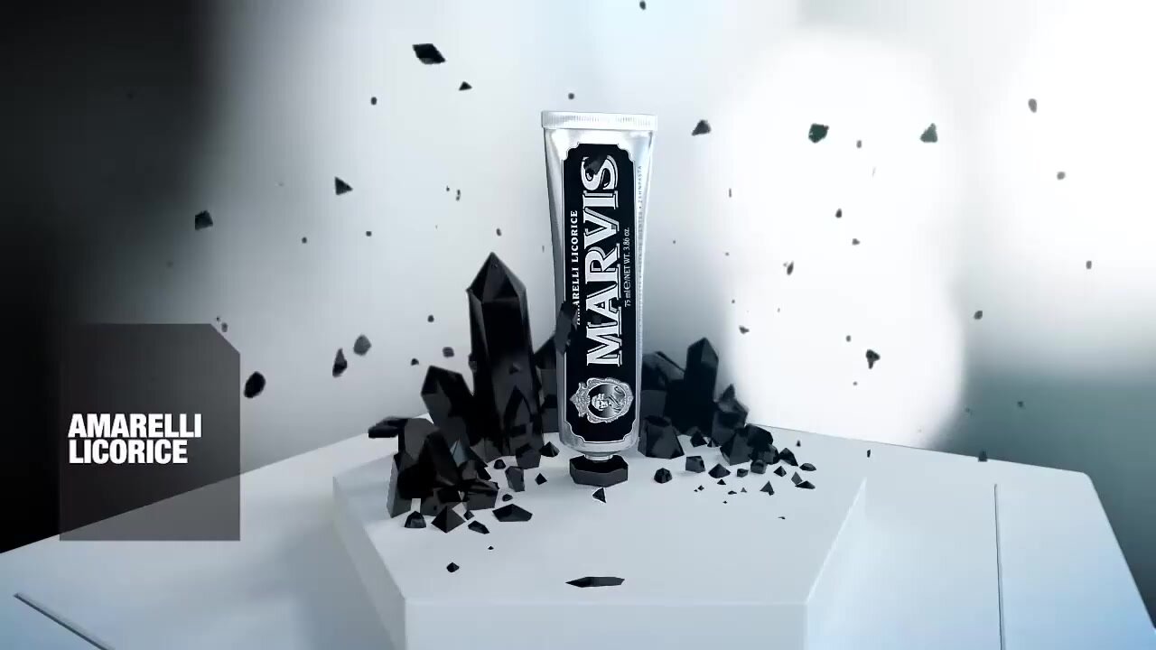 Зубная паста Marvis "Whitening Mint" отбеливающая, для комплексного ухода, 85мл — фото 1