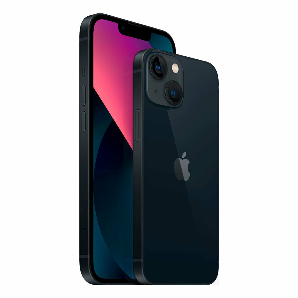 Смартфон Apple iPhone 13, 128 ГБ, 1 SIM + eSIM (Dual SIM), iOS, 6.1", OLED, A15 Bionic, наушники airpods в подарок