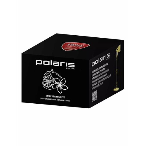 Набор аромакапсул лимон/жасмин/апельсин для пароочистителя Polaris PAC 1001