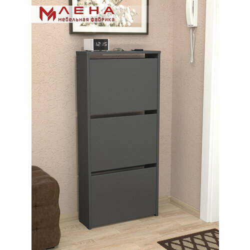 Тумба для обуви, обувница №27 в цвете венге