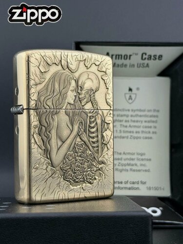 Изображение товара Бензиновая зажигалка Zippo Любовь и Смерть