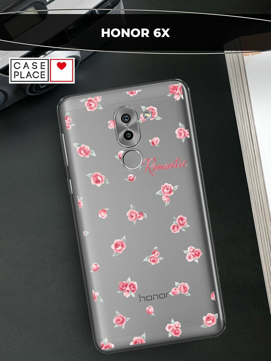 Чехол на Honor 6X / Хонор 6Х с принтом "Romantic 3"