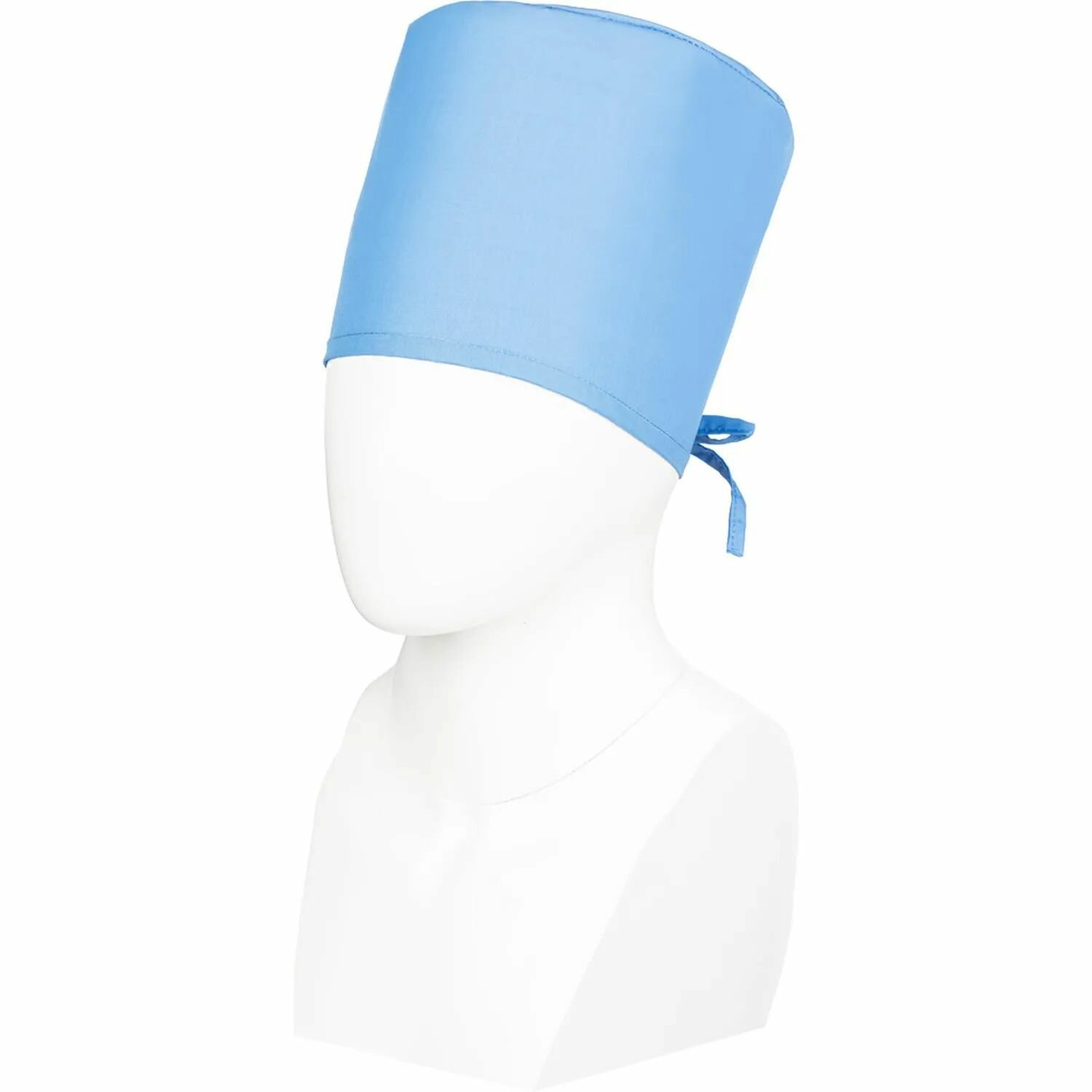 Колпак хирурга КНР голубой, универсального размера, с завязками