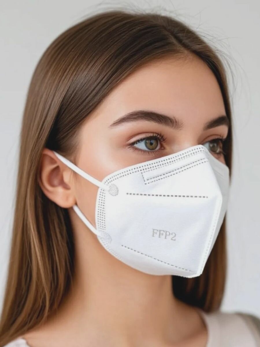 Картинки Респиратор медицинский KN95 FFP2 маска, 20 шт