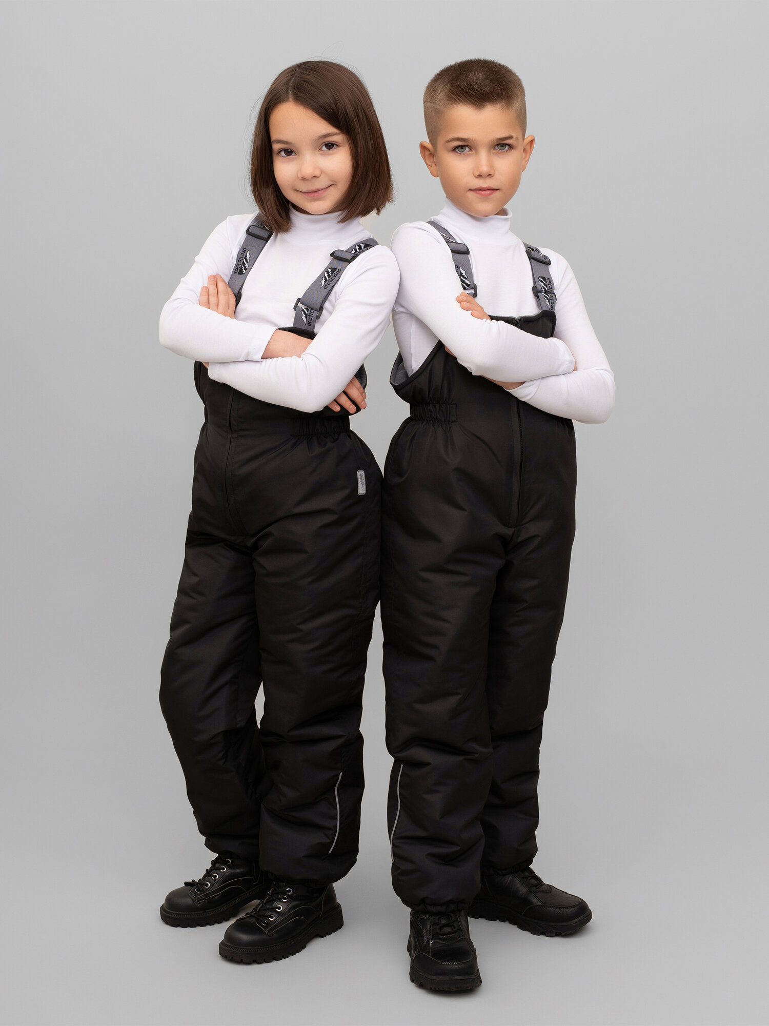 Брюки утеплённые ПРОМОКОД размер 60(116)  черный