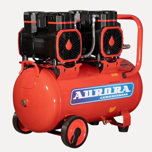 Изображение товара Компрессор безмасляный Aurora PASSAT-50 BLACK, 45 л, 2.9 кВт