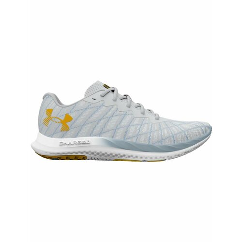фото Кроссовки under armour ua charged breeze 13, полнота f, размер 8,5 us, серый, синий