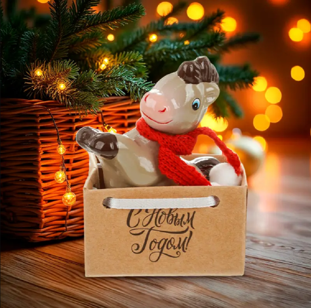 Сувенир новогодний "Лошадь" — фото 1