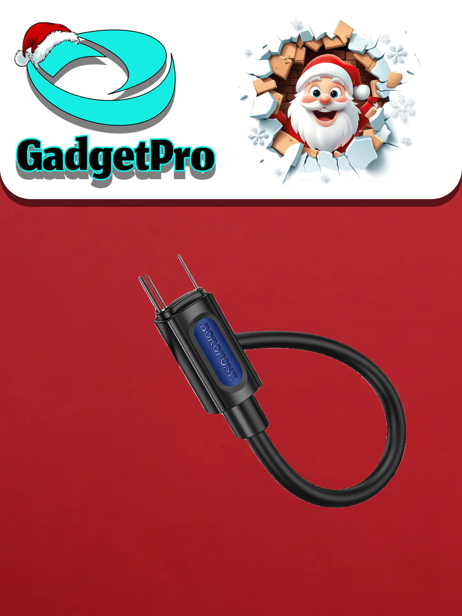 Проводная гарнитура BOROFONE BL20 с микрофоном, 3.5 мм, для смартфонов и ПК, чёрная