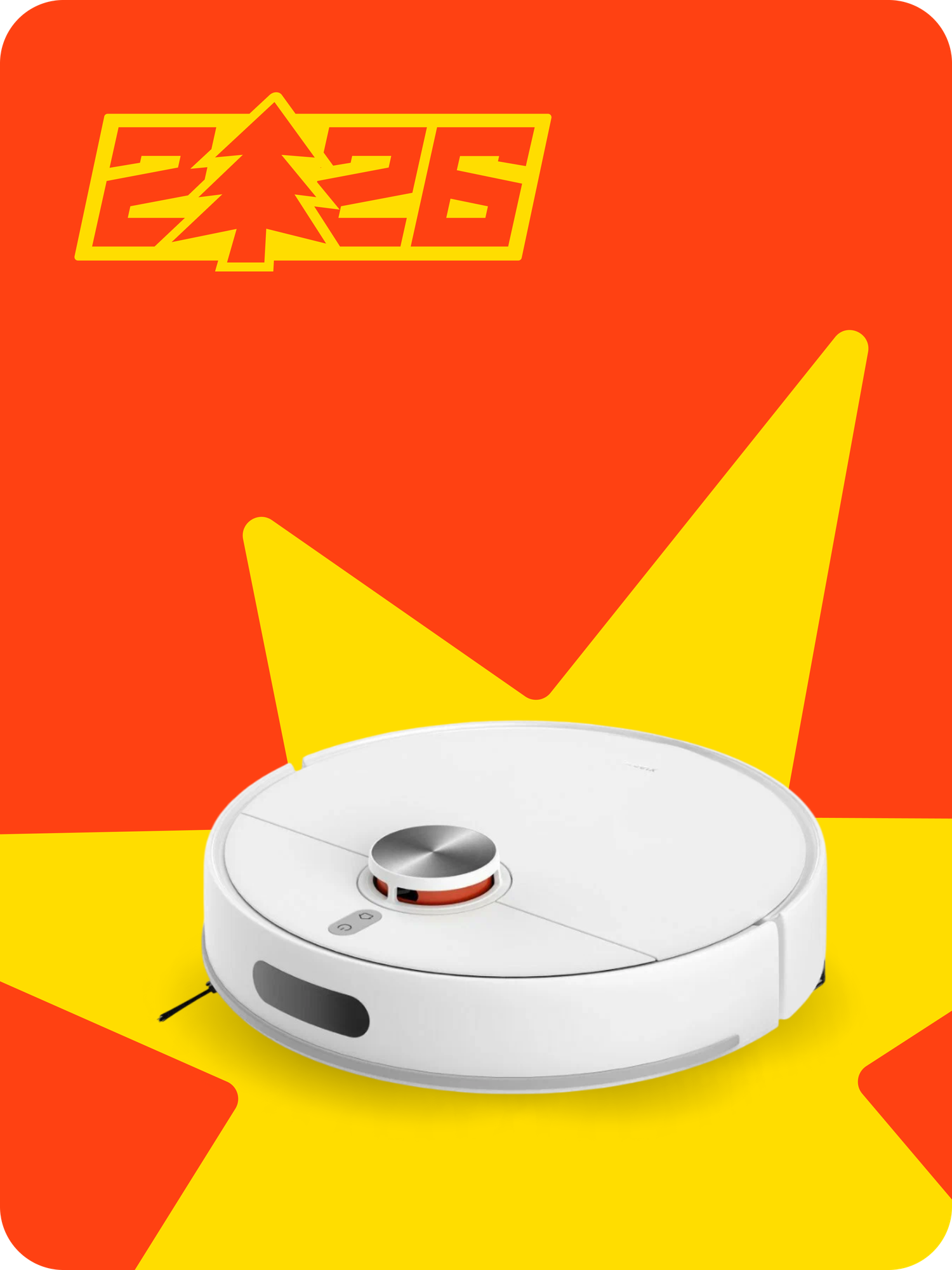 Xiaomi Robot Vacuum S40C — робот-пылесос, LDS-навигация, мощность всасывания 5000 Па, аккумулятор 3200 мА·ч