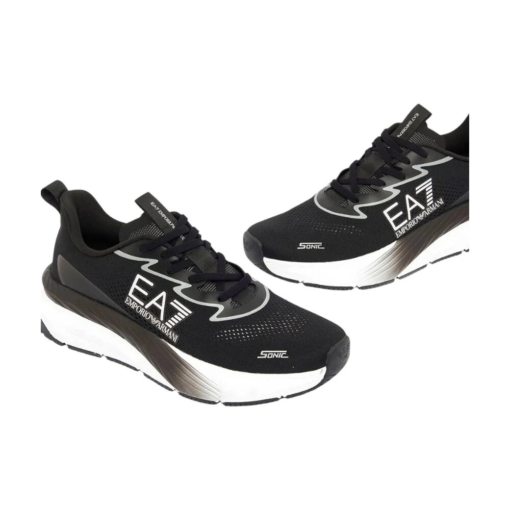 Кроссовки EA7 EMPORIO ARMANI, размер 7.5, черный — фото 1